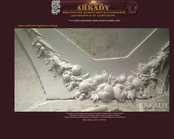 Arkady Pracownie Robót Sztukatorskich Odnowy Zabytków_Array