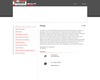 TECHNOX Technika Zamocowań A Rogulski_Array