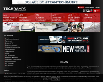 Techramps - budowa i projektowanie skateparków_Array