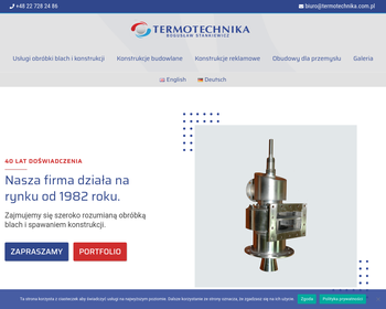 Przedsiębiorstwo Produkcyjno-Handlowo-Usługowe TERMOTECHNIKA_Array