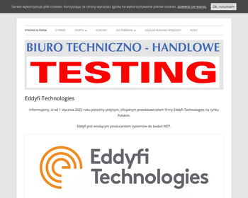 Biuro Techniczno-Handlowe TESTING S j_Array