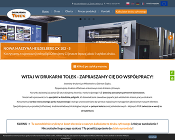 Przedsiębiorstwo Wielobranżowe TOLEK Adolf Jańczyk Drukarnia im_Array