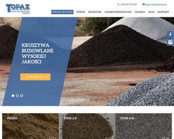 Topaz  Kopalnia kruszywa_Array