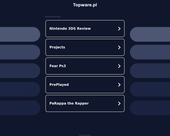 TopWare Poland Sp  z o o_Array
