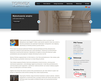 Przedsiębiorstwo Handlowo-Usługowe TORMEX_Array