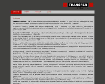 Transfer Sp  z o o_Array
