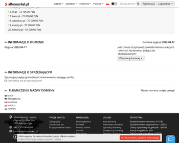 TROPIC Ltd GENERAL TRADING AGENCY Sp  z o o_Array