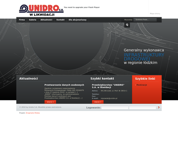 Przedsiębiorstwo UNIDRO SA_Array