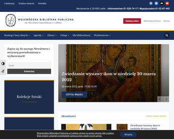 Wojewódzka Biblioteka Publiczna im  Hieronima Łopacińskiego_Array
