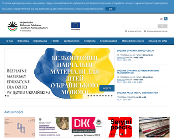 Wydawnictwo Wojewódzkiej Biblioteki  Publicznej i Centrum Animacji_Array
