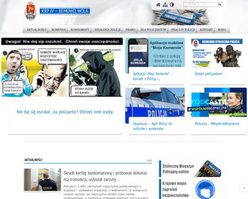 Komenda Rejonowa Policji Warszawa IV dla Dzielnic Wola i Bemowo_Array