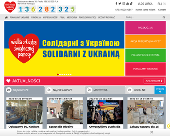 Fundacja Wielka Orkiestra Świątecznej Pomocy_Array