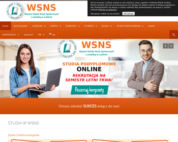 Wyższa Szkoła Nauk Społecznych z siedzibą w Lublinie_Array