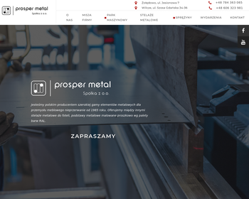 Przedsiębiorstwo Produkcyjno-Usługowo-Handlowe PROSPER_Array