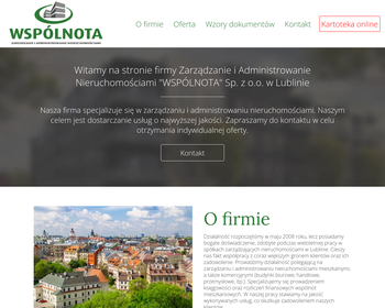 Zarządzanie i Administrowanie Nieruchomościami WSPÓLNOTA Sp  z o o_Array